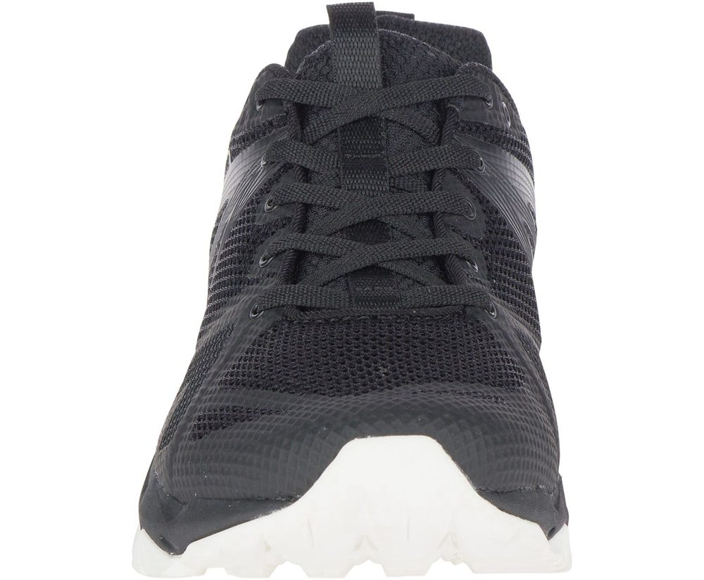 Merrell Hiking Shoes Black/White - MQM Flex - Mens 87VHBGQCM